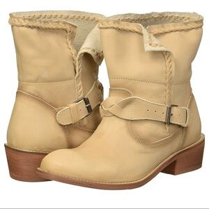 Musse & Cloud Women's Kimber Chelsea Boot Tan Leather Size 6